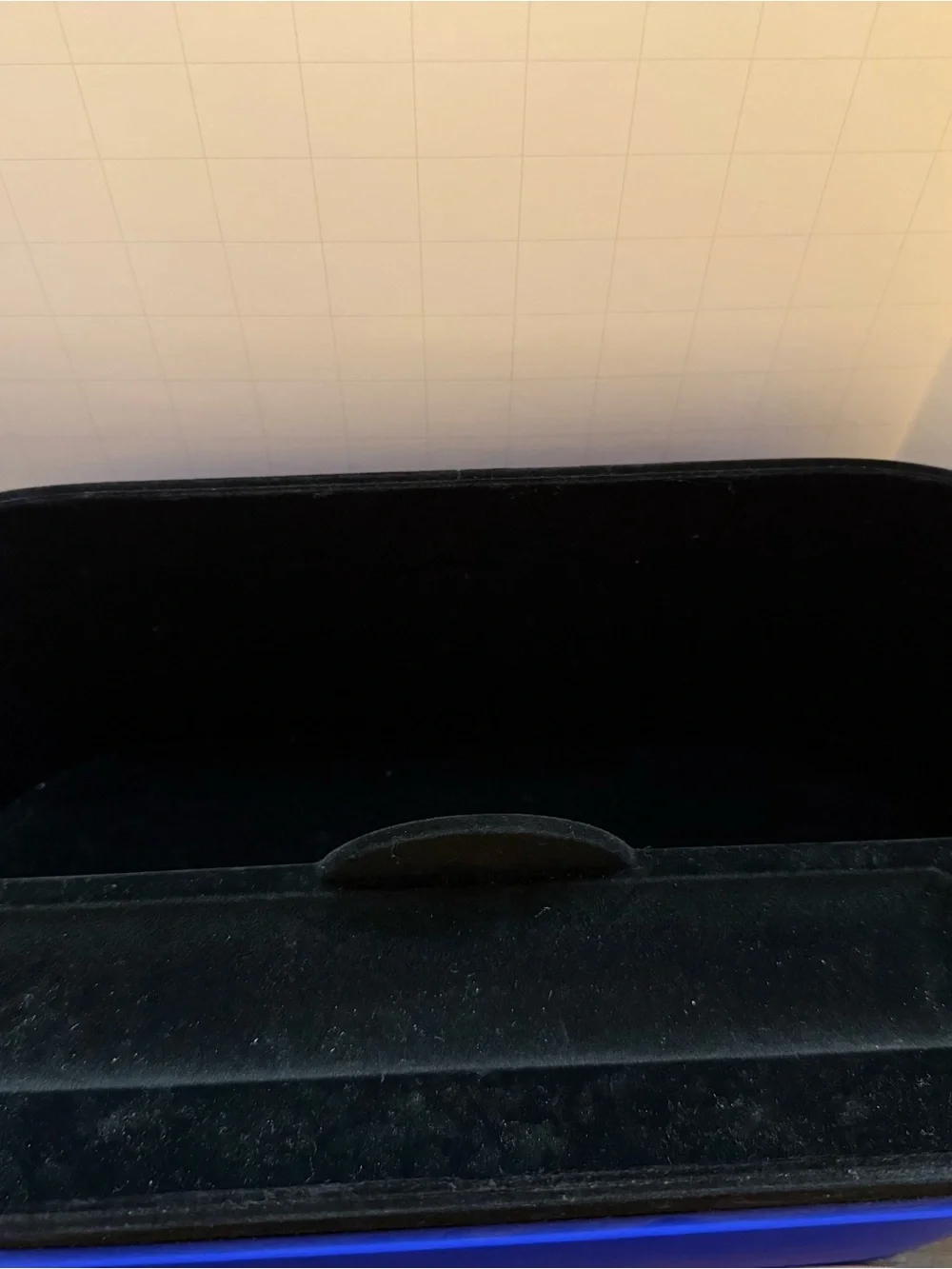 Genuine Dyson Airwrap Presentation Case Only Prussian Blue Storage Box